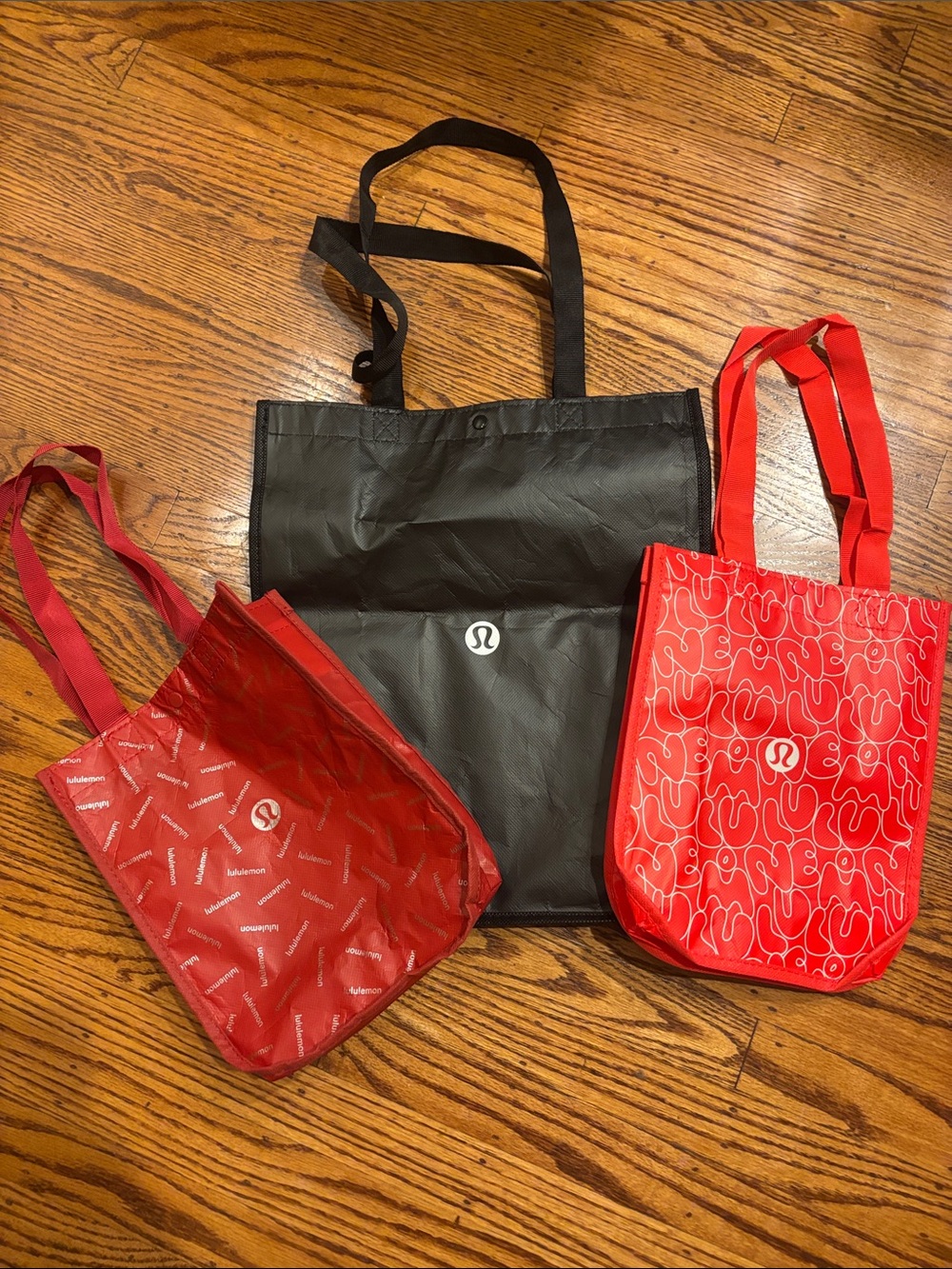Set of 3 lululemon athletica Tote Bags